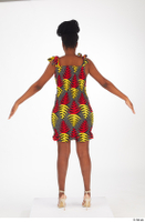  Dina Moses A poses dressed short decora apparel african dress standing whole body 0005.jpg